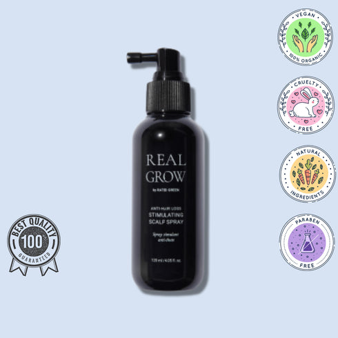 Rated Green Real Grow Anti Hair Loss Stimulating Scalp Spray